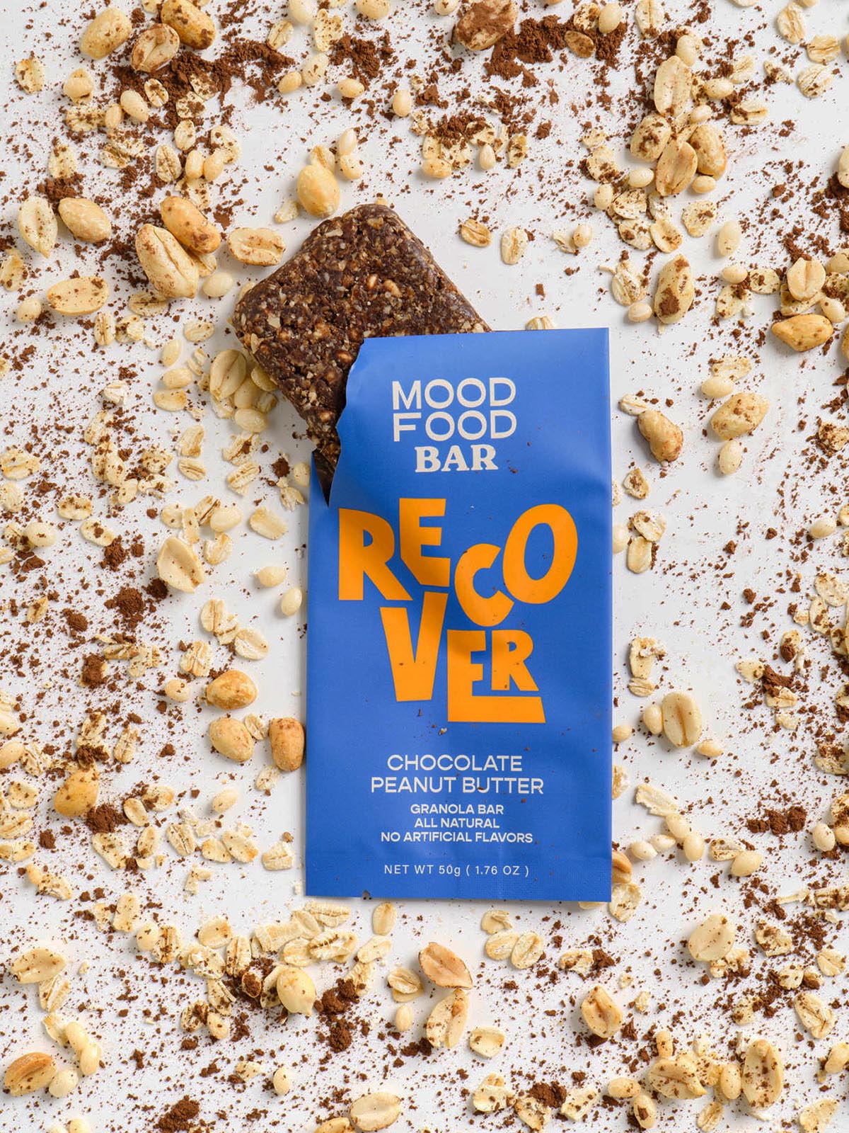 RECOVER Chocolate Peanut Butter (4 granola snack bars)