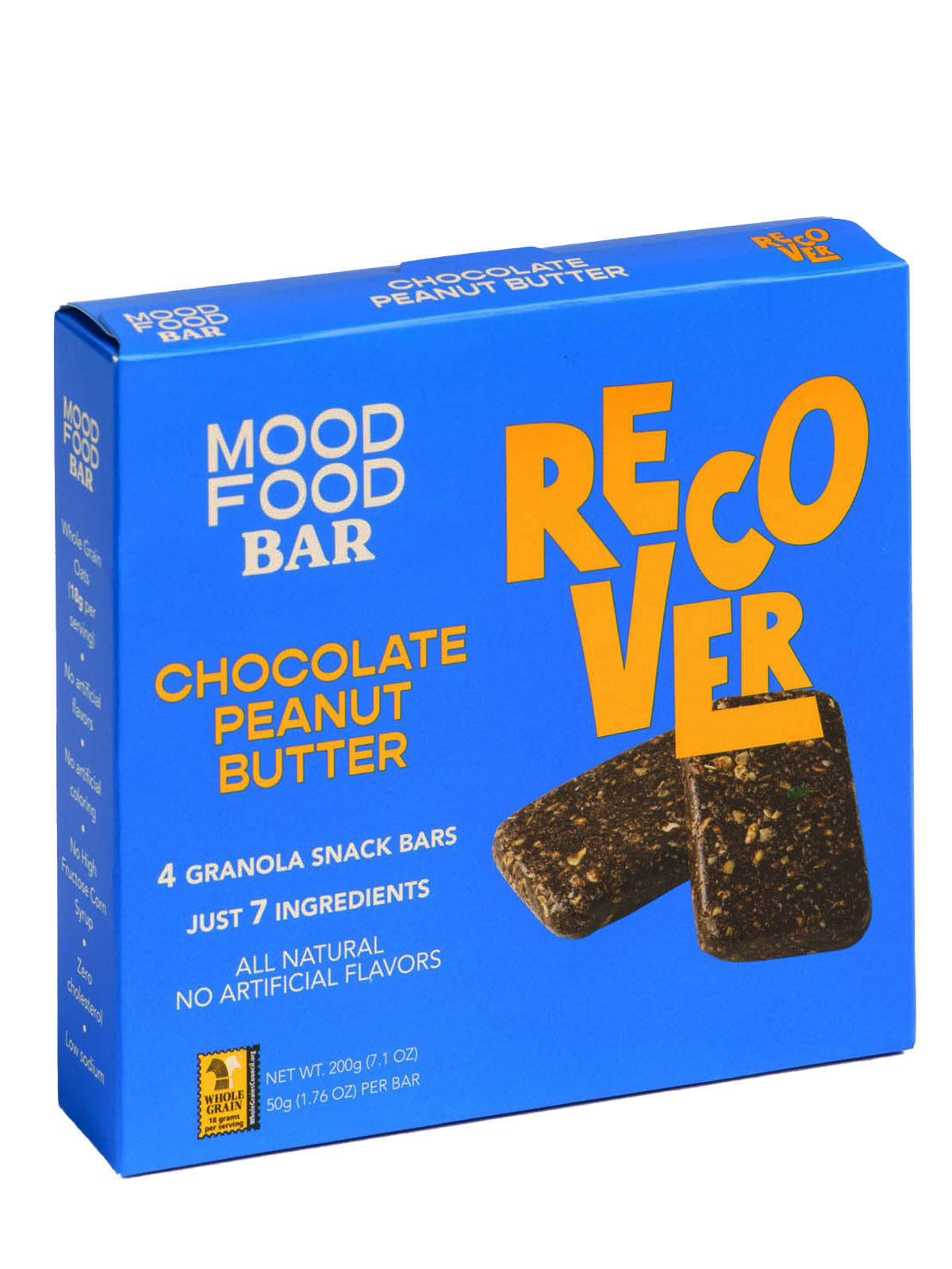 RECOVER Chocolate Peanut Butter (4 granola snack bars)