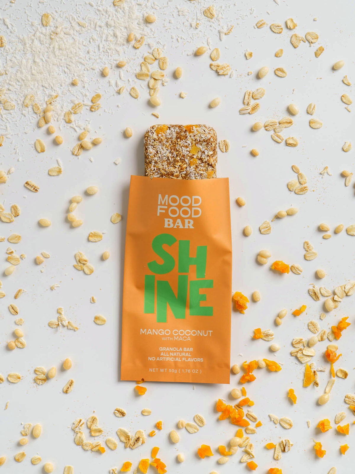 SHINE Mango Coconut with Maca (4 granola snack bars)
