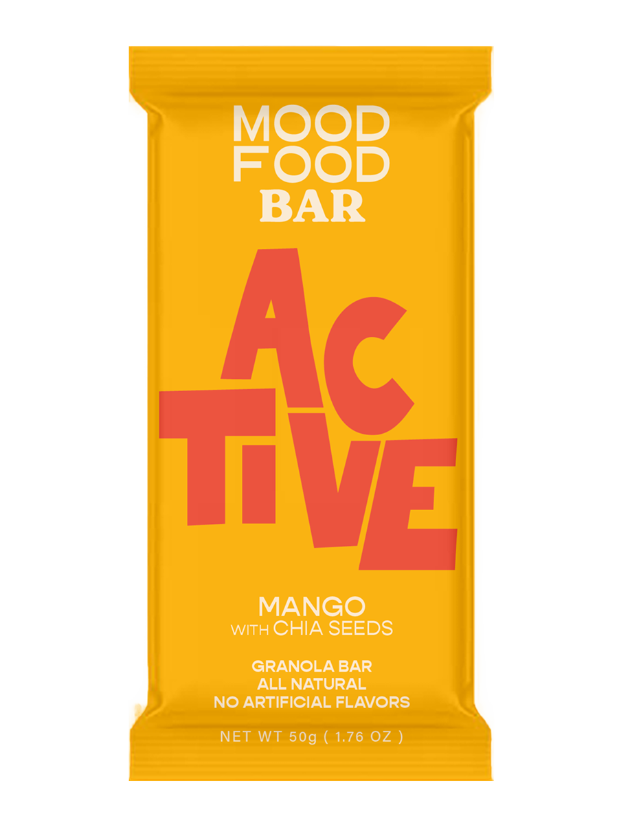 ACTIVE Mango with Chia Seeds (4 bars)