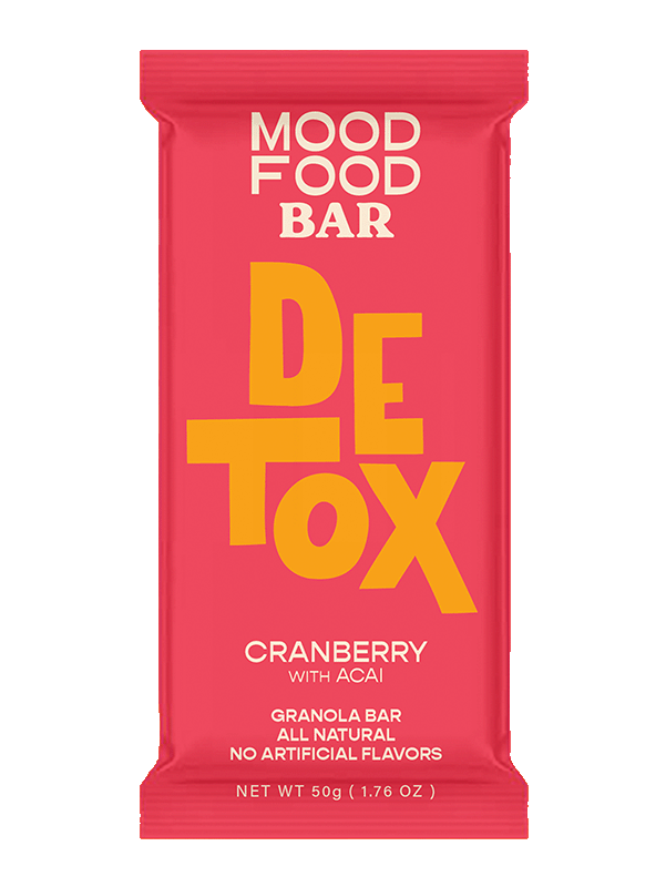 DETOX Cranberry with Acai (4 granola snack bars)