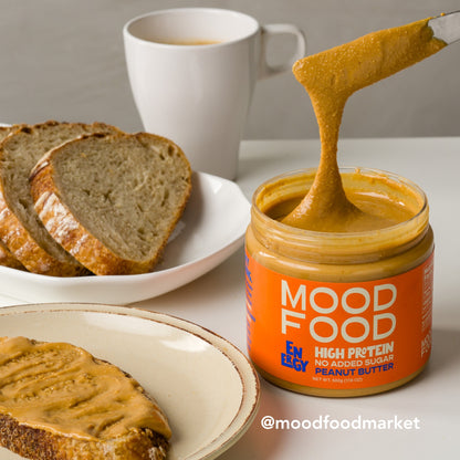 MOOD FOOD ENERGY High Protein - No Added Sugar Peanut Butter