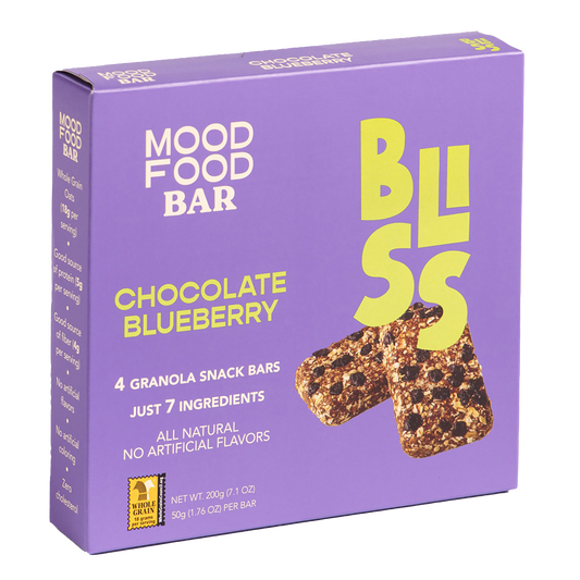 BLISS Chocolate Blueberry (4 granola snack bars)