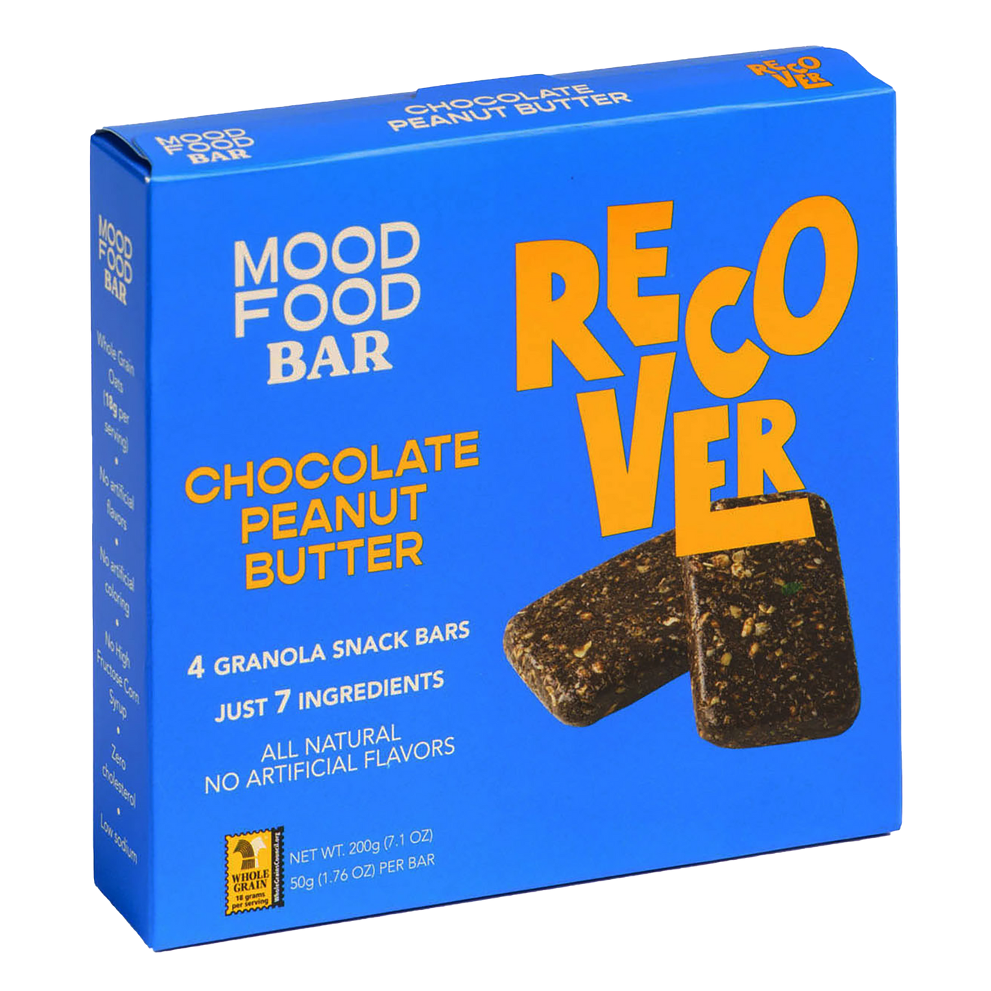 RECOVER Chocolate Peanut Butter (4 granola snack bars)