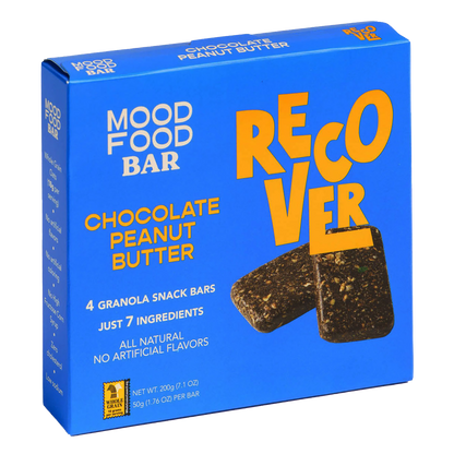 RECOVER Chocolate Peanut Butter (4 granola snack bars)