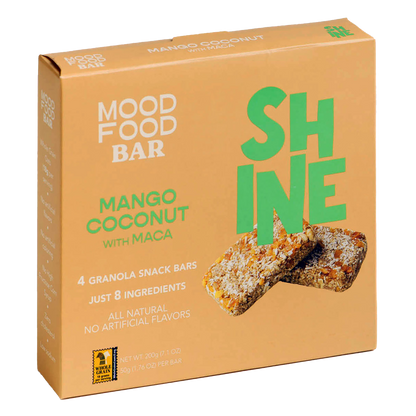 SHINE Mango Coconut with Maca (4 granola snack bars)