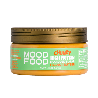 MOOD FOOD CHUNKY High Protein - No Added Sugar PEANUT BUTTER