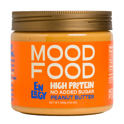 MOOD FOOD ENERGY High Protein - No Added Sugar Peanut Butter