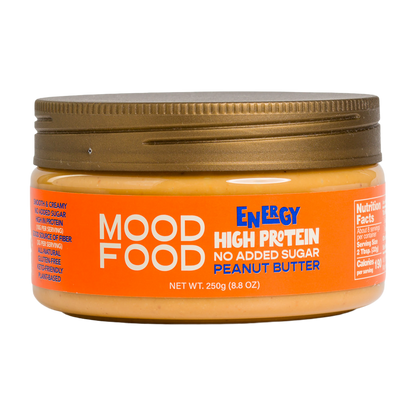 MOOD FOOD ENERGY High Protein - No Added Sugar Peanut Butter