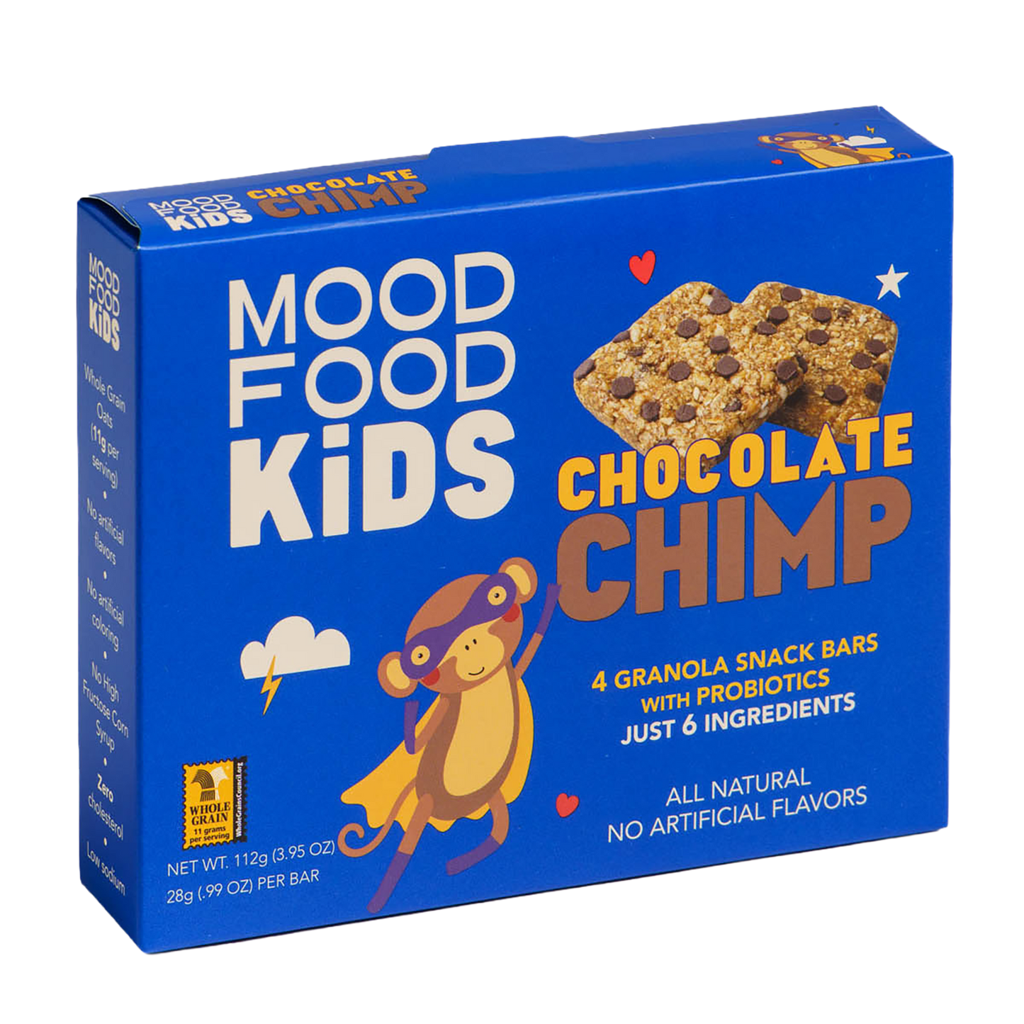 Chocolate Chimp with Probiotics (4 granola snack bars)