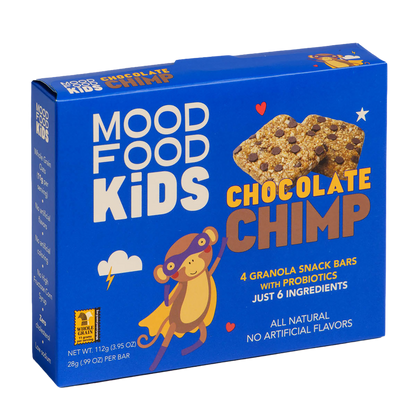 Chocolate Chimp with Probiotics (4 granola snack bars)