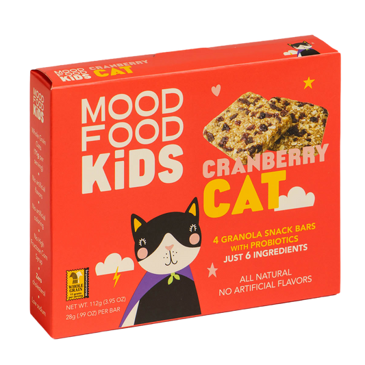 Cranberry Cat with Probiotics (4 granola snack bars)