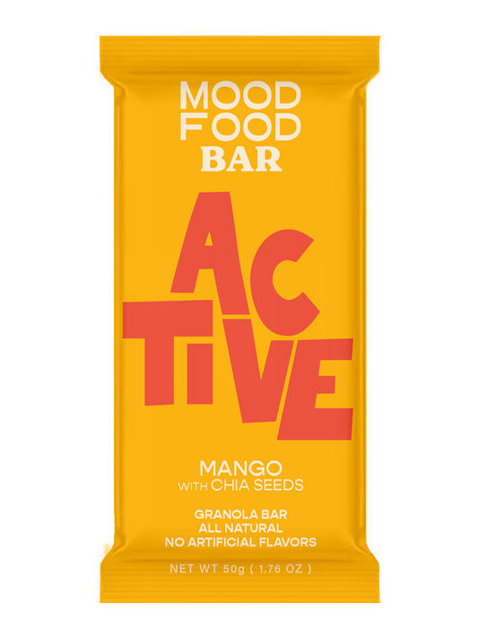 ACTIVE Mango with Chia Seeds (4 bars)