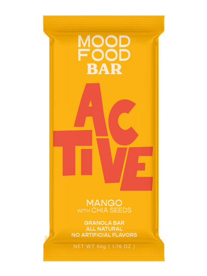 ACTIVE Mango with Chia Seeds (4 bars)