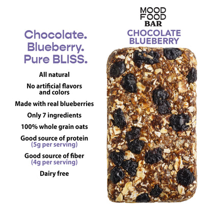 BLISS Chocolate Blueberry (4 granola snack bars)