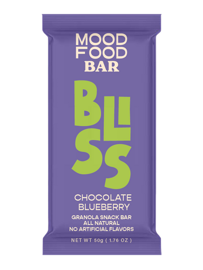 BLISS Chocolate Blueberry (4 granola snack bars)