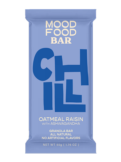 CHILL Oatmeal Raisin with Ashwagandha (4 bars)