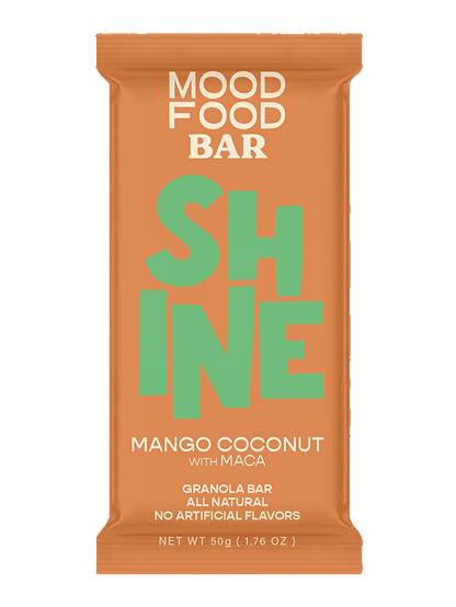 SHINE Mango Coconut with Maca (4 bars)